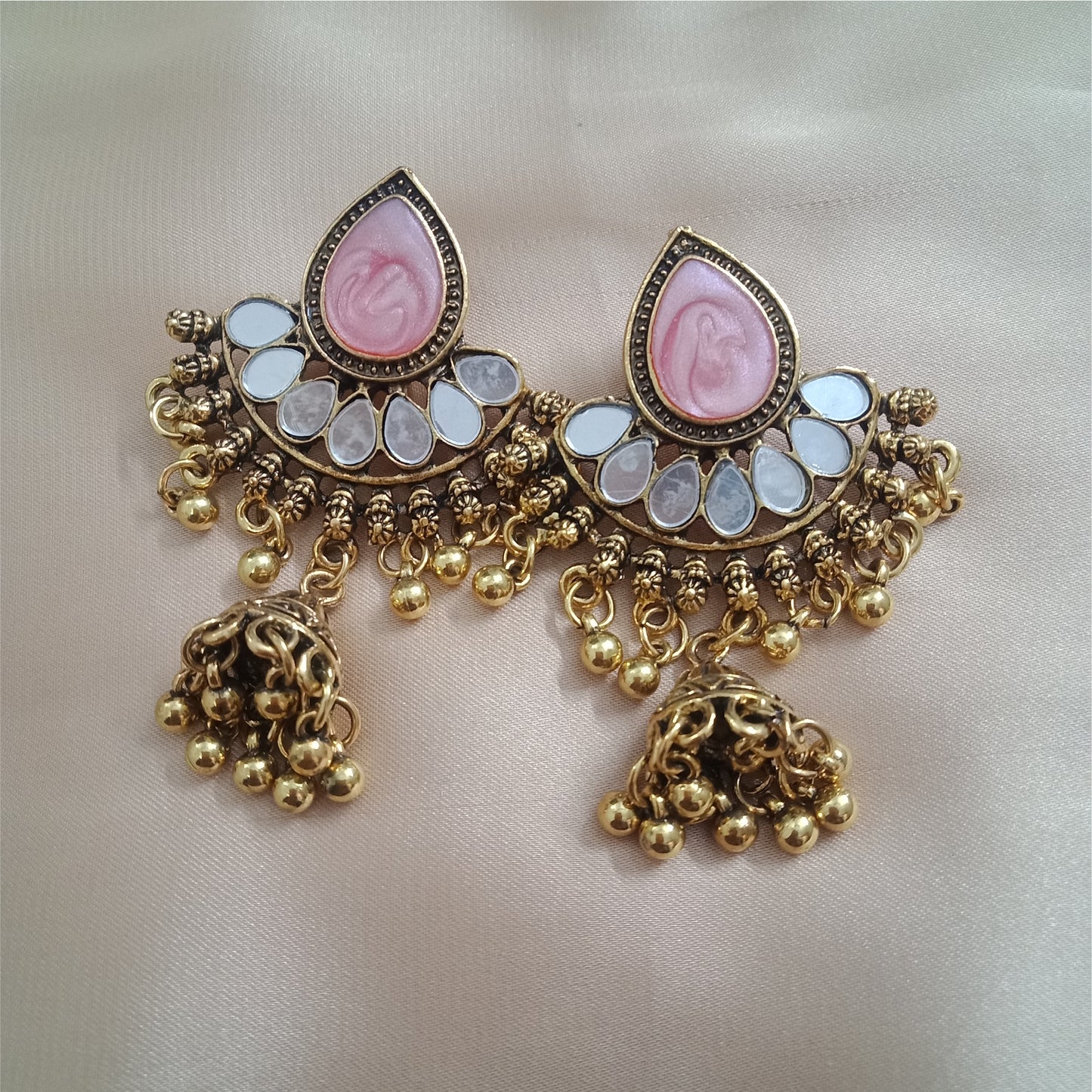 Gold color jhumki