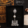 Silver jhumki