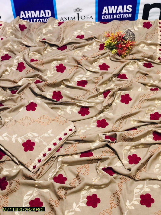 Womens Embroidered Swiss Shawl