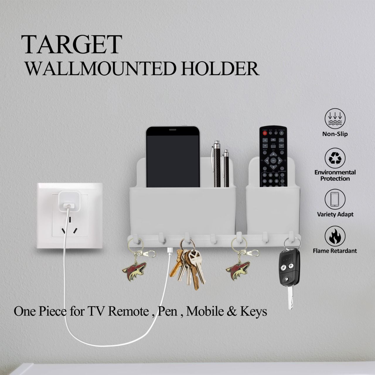 Multipurpose Wall mounted holder