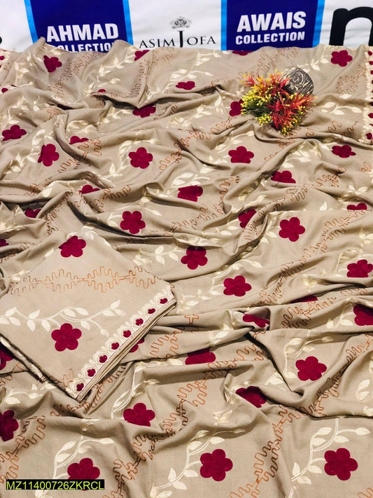 Womens Embroidered Swiss Shawl